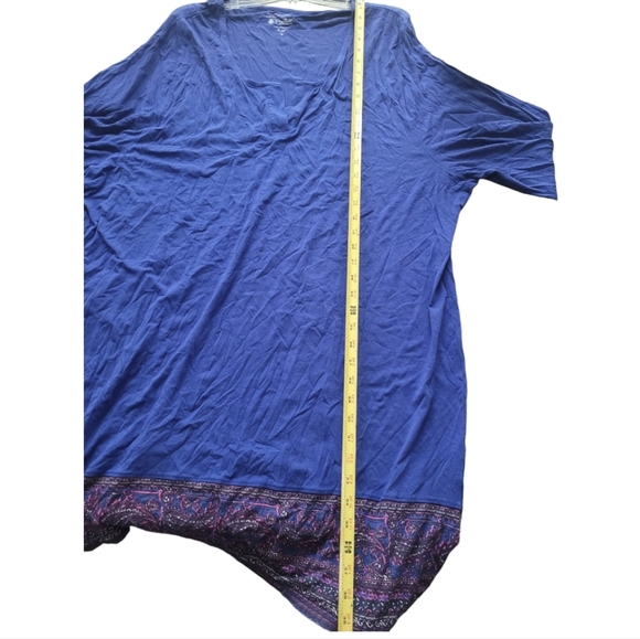 Coolibar Bamboo Blue Purple Long Sleeve 50+ UV Protection Cover-up Size 3X - Picture 8 of 12